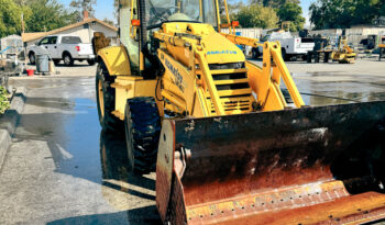 Komatsu WB140 Loader Backhoe full