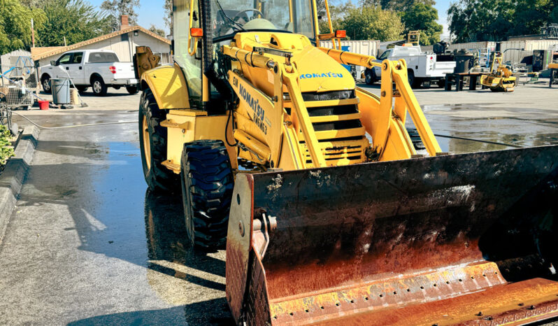 Komatsu WB140 Loader Backhoe full